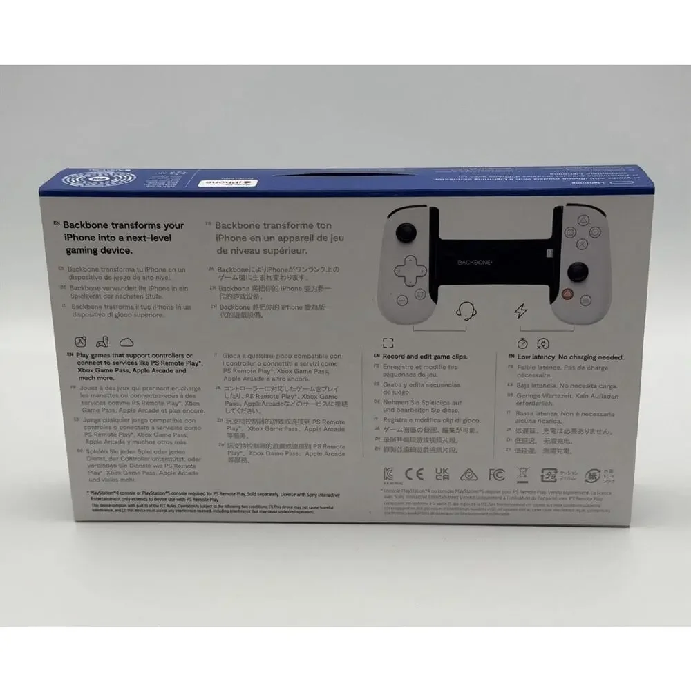 PlayStation Lightning Backbone Made for iPhone New Factory Sealed White